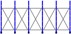 Bild von Kragarmregal einseitig, 5 Felder, Höhe 2500 mm, Armtiefe 400-700 mm